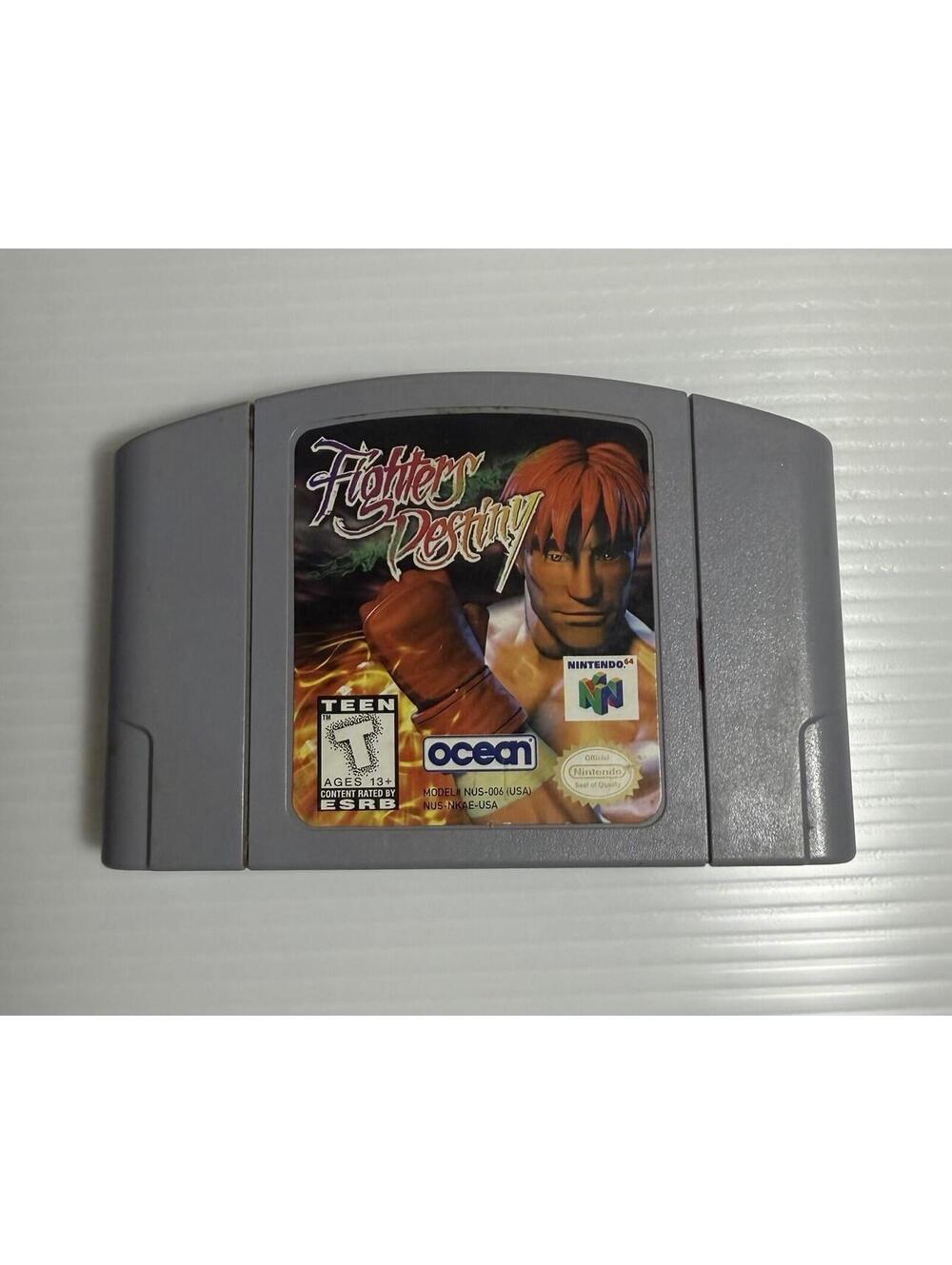 Fighters Destiny N64 (Nintendo 64, 1997) Authentic, Cart Only Tested